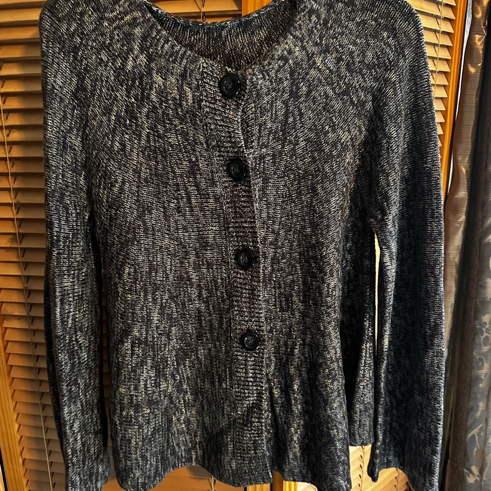 Nine West Ladies button up sweater